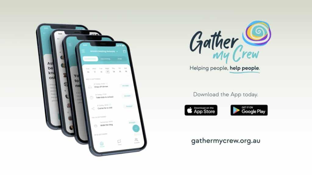 How to use the Gather My Crew app