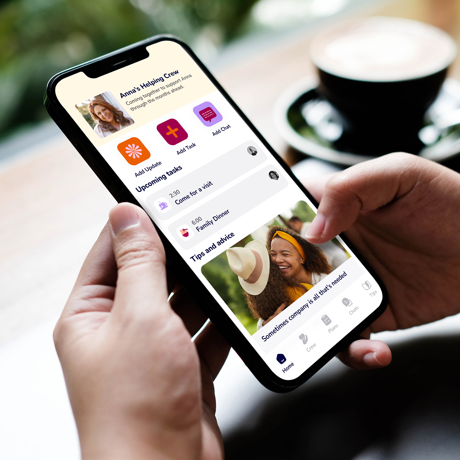 Gather My Crew - App Features