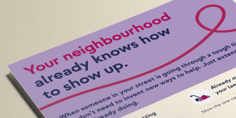 Your neighbourhood already knows how to show up